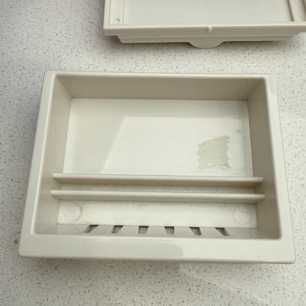 Vintage Playskool Play Around Dollhouse Series Kitchen Island Dishwasher Toaster - Picture 12 of 14